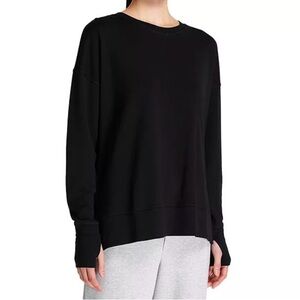 Sweaty Betty Black Sweatshirt Size S